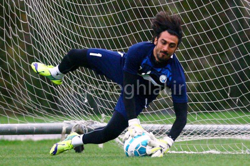 رحمتی و دیدار با مربی عزیزش(عکس)