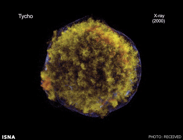 درخشش 450 ساله یک ابر نو اختر! درخشش 450 ساله یک ابر نو اختر!