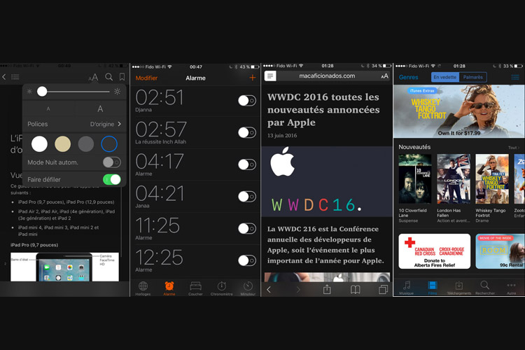رویت ویژگی Dark Mode در کدهای نسخه بتا iOS 10 رویت ویژگی Dark Mode در کدهای نسخه بتا iOS 10