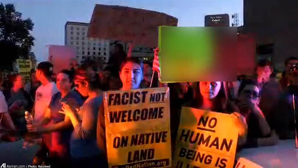 درگیری در رالی انتخاباتی ترامپ (+عکس) درگیری در رالی انتخاباتی ترامپ (+عکس)