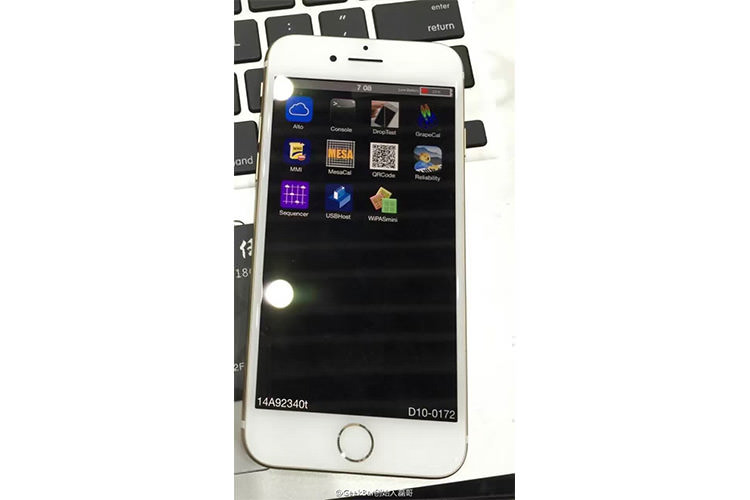 افشای نخستین تصاویر از آیفون 7 در حال کار