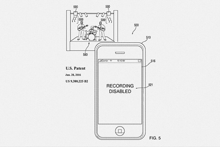 اپل پتنتی برای از کار انداختن دوربین آیفون ثبت کرد اپل پتنتی برای از کار انداختن دوربین آیفون ثبت کرد