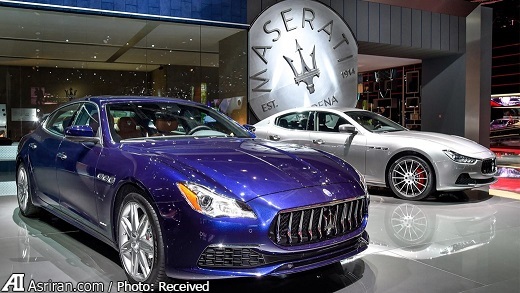 نمایش جدیدترین مدلهای کواتروپورته و گیبلی در نمایشگاه پاریس نمایش جدیدترین مدلهای کواتروپورته و گیبلی در نمایشگاه پاریس