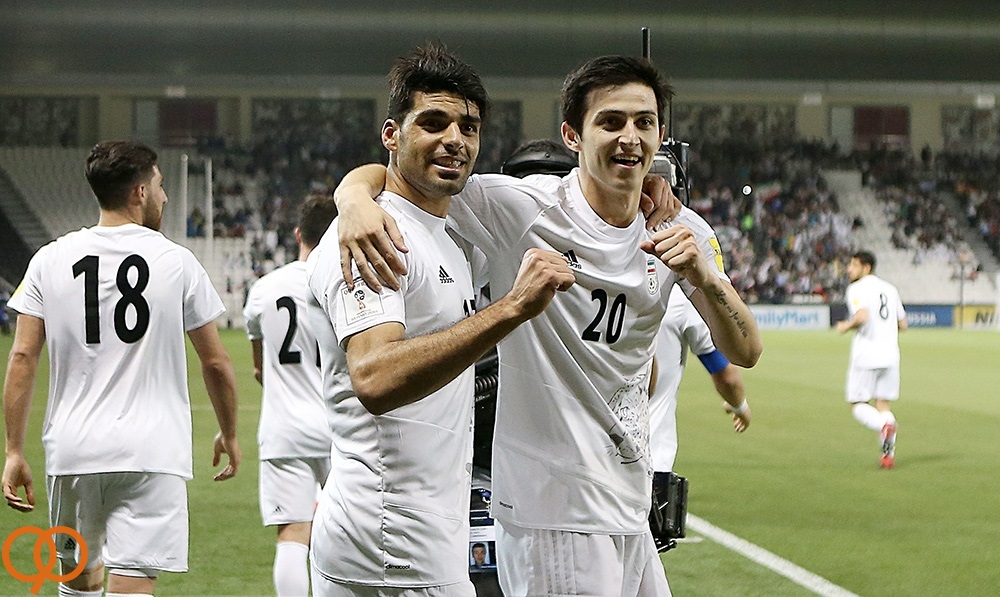 قطر 0 - 1  ایران /   3 امتیاز طلایی تیم کی روش (+جدول)
