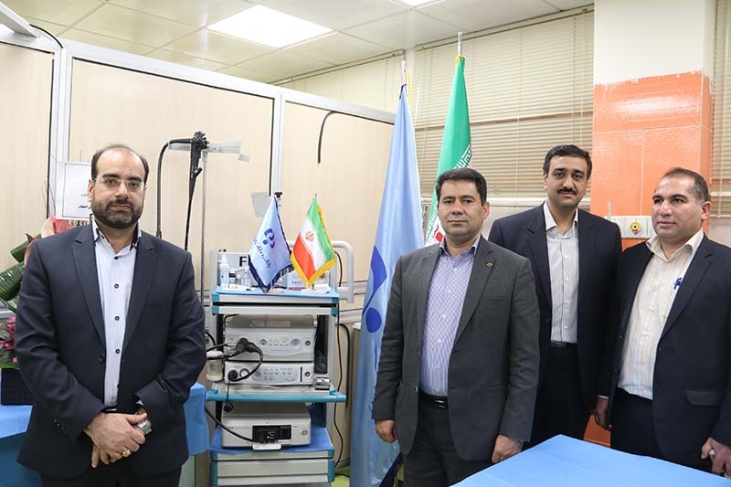 اهدای دستگاه آندوسونوگرافی به یک بیمارستان از سوی بانک رفاه