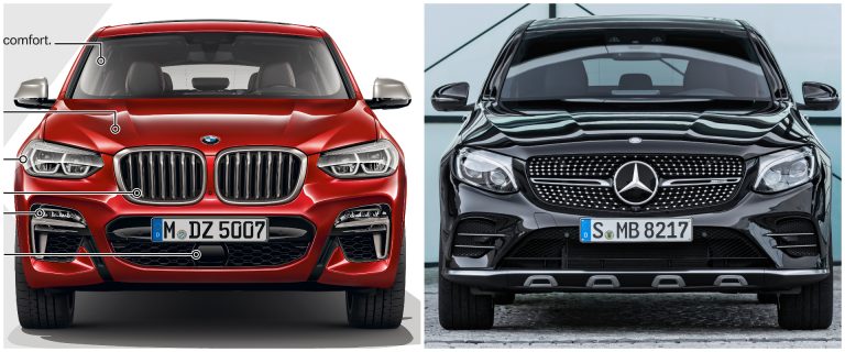 مرسدس GLC کوپه یا ب&zwnj;ام&zwnj;و X4: بله، انتخاب سخت است!