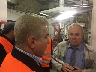 بازدید مدیرعامل سایپا از پژو سیتروئن