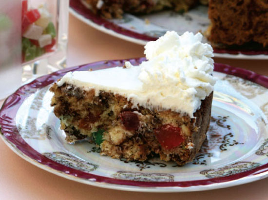 طرز تهیه كیک میوه با شكلات تلخ؛ عصرانه روزهای پاییزی