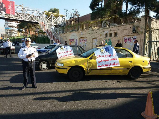 طرح برخورد با خودروهای دودزا در پایتخت کلید خورد