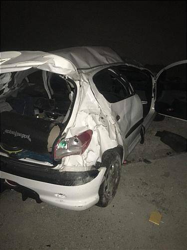 سقوط آزاد پژو 206 از پل بزرگراه همت (+عکس) سقوط آزاد پژو 206 از پل بزرگراه همت (+عکس)