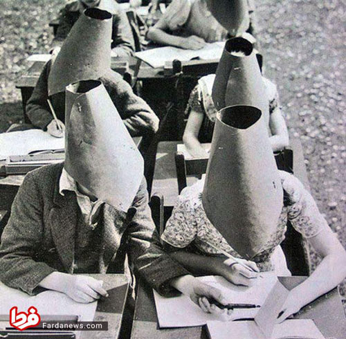 کلاه ضد تقلب در زمان قدیم (عکس)