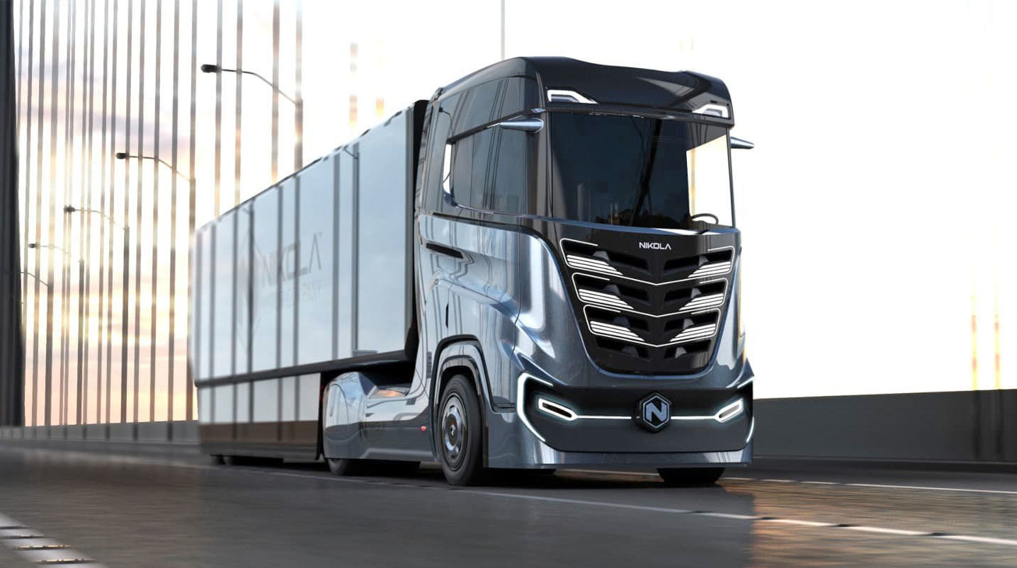 کامیون&zwnj;های پاک نیکولا در راه ورود به جاده&zwnj;های جهان