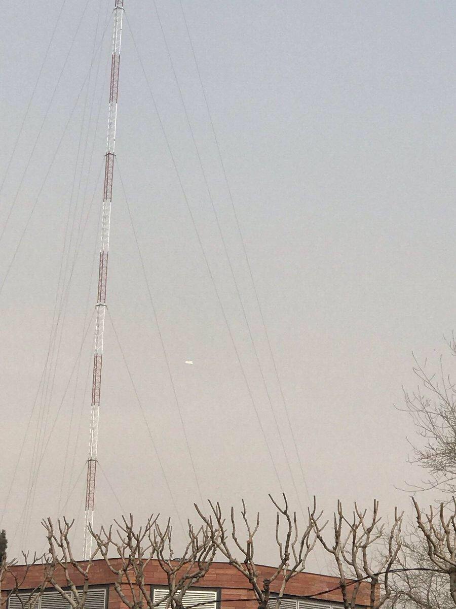 منبع آگاه&shy;: شی مشکوک در آسمان پایتخت، بالن ارتباطی است