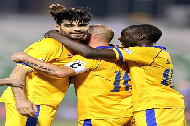 تیم طارمی برنده داربی ایرانی های قطر تیم طارمی برنده داربی ایرانی های قطر