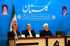 افتتاح طرح های شورابه ید و صنایع غذایی عالیا گلستان