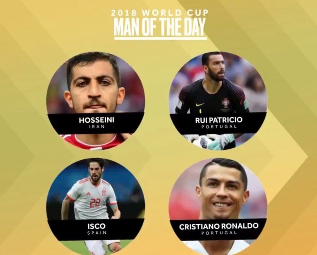 یک ایرانی در رقابت با رونالدو، ایسکو و پاتریسیو(عکس)