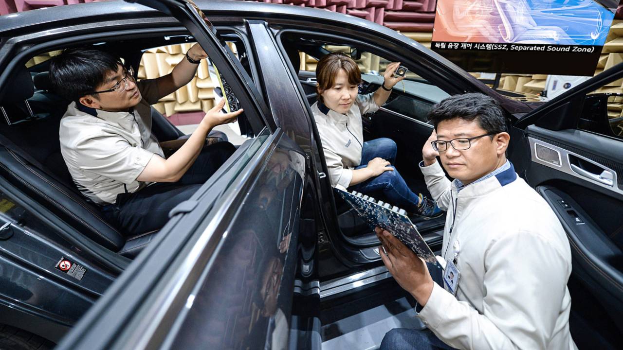 فناوری جادویی جدا کننده صدا هیوندایی