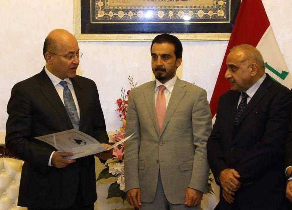 عراق؛ برهم، صالح رئیس جمهوری / عادل عبدالمهدی، نخست وزیر