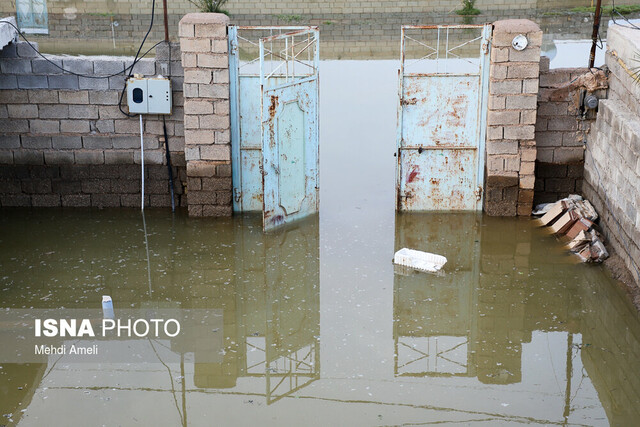 طغیان بی&zwnj;سابقه رودخانه&zwnj;های فصلی در جاسک