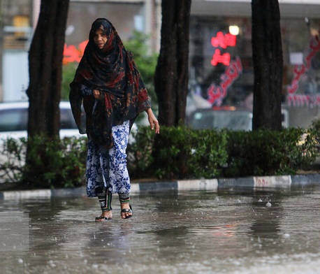 رگبار باران در جنوب کشور