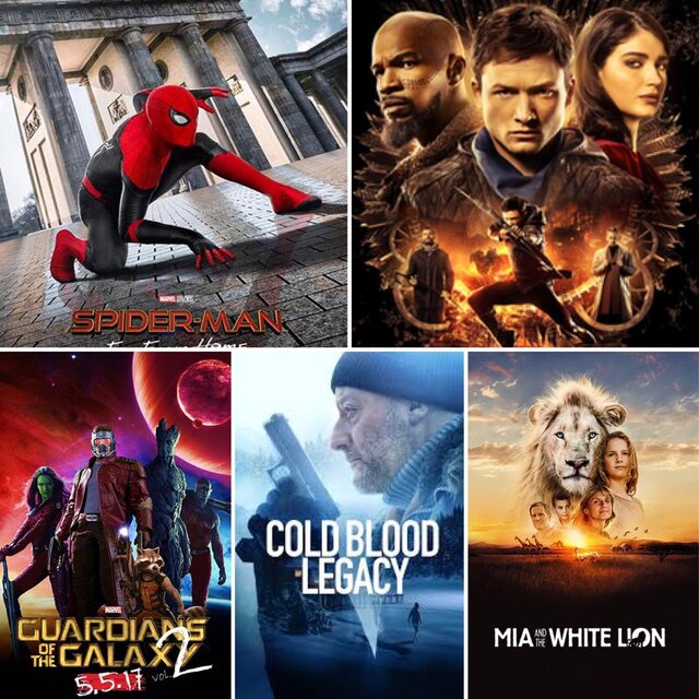 برنامه فیلم&zwnj;های شبکه پنج در نوروز ۹۹