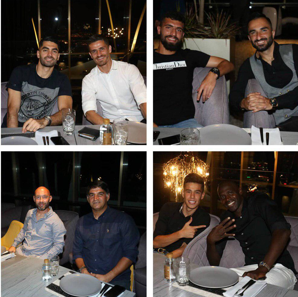 ضیافت شام استقلالیها به میزبانی استراماچونی (+عکس) ضیافت شام استقلالیها به میزبانی استراماچونی (+عکس)