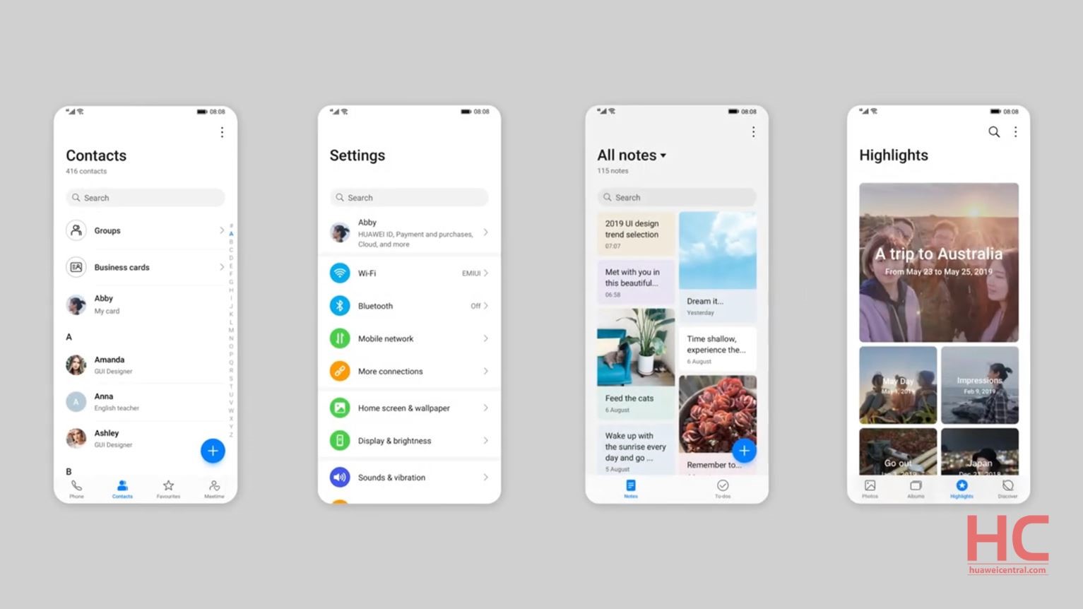 زیبایی و کارایی بیشتر حاصل تغییرات جدید در رابط کاربری جدید هوآوی
