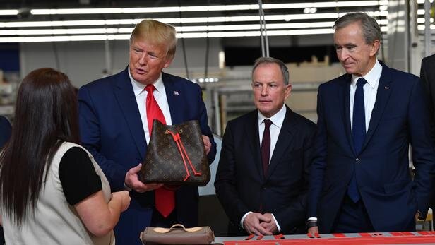 ترامپ: رئیس&zwnj;جمهور آمریکا بهتر از فرانسه است (+فیلم)