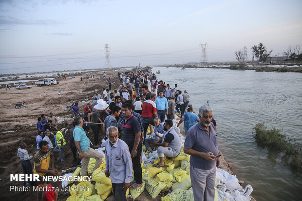 خطر سیلاب در کمین خوزستان