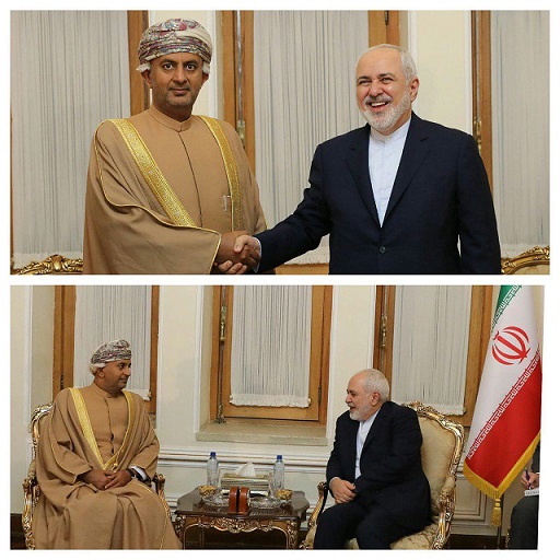 دیدار وزیر تجارت و صنعت عمان با ظریف دیدار وزیر تجارت و صنعت عمان با ظریف