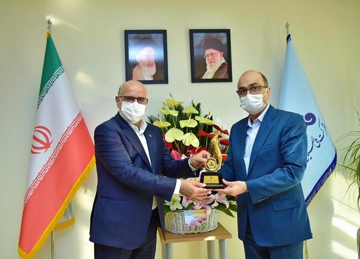 دیدار مدیران&zwnj;عامل بانک تجارت و شرکت ملی صنایع پتروشیمی