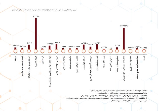 افزایش صدور پروانه کسب&zwnj;وکارهای مجازی به خانم&zwnj;ها