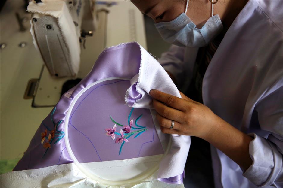 ماسک ابریشمی در چین