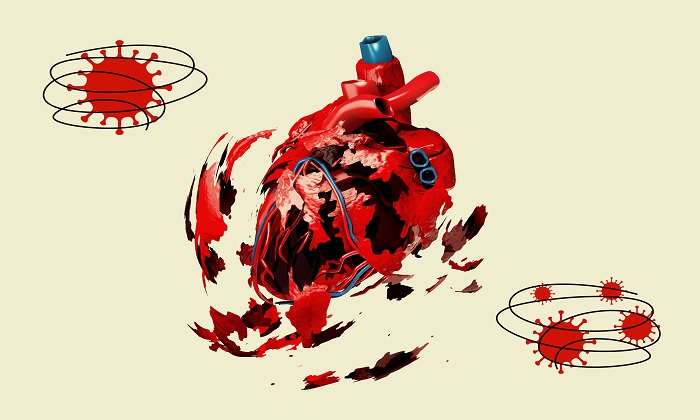 وقتی کرونا به قلب می&zwnj;زند!