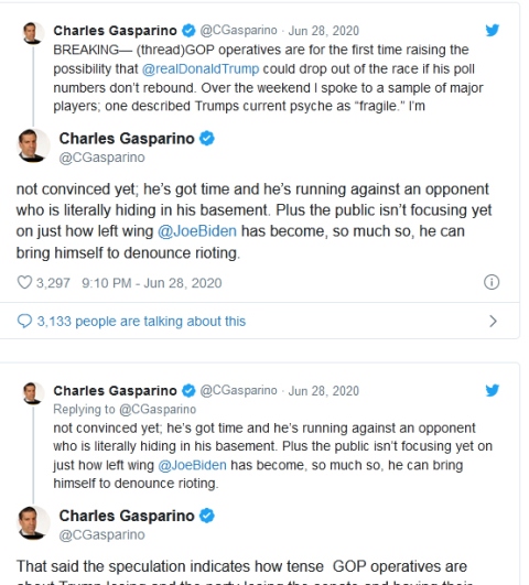 زمزمه&zwnj;های کناره&zwnj;گیری ترامپ از انتخابات در بین جمهوریخواهان