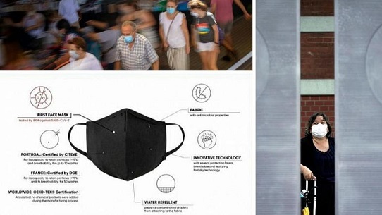 پرتغالیها ماسکی ساختند که ویروس کرونا را «غیرفعّال» میکند پرتغالیها ماسکی ساختند که ویروس کرونا را «غیرفعّال» میکند