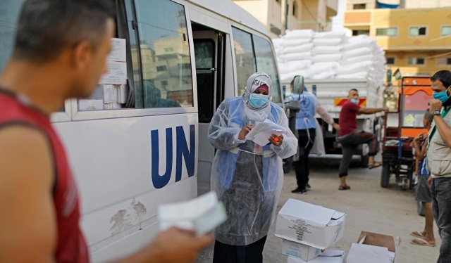 غزه ماسک دوران کرونایی