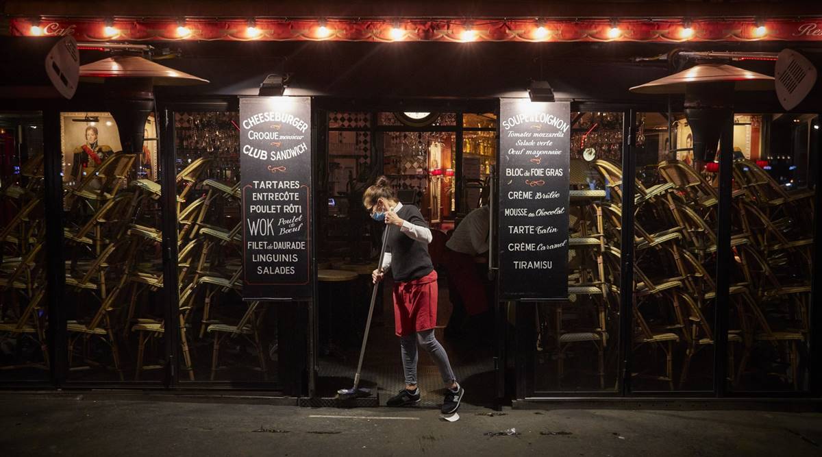 تعطیلی کافه در فرانسه