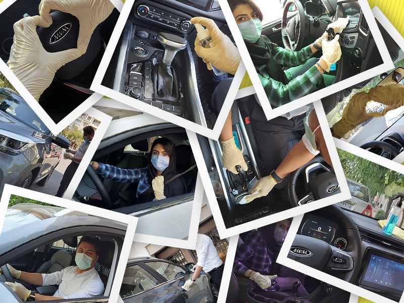 انجام مسئولیت اجتماعی مدیران خودرو با کمپین &laquo;من مراقبم&raquo;