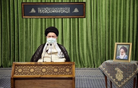 سخنرانی زنده تلویزیونی رهبر انقلاب به مناسبت ولادت حضرت زینب(س)