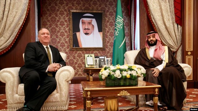 پمپئو و بن سلمان