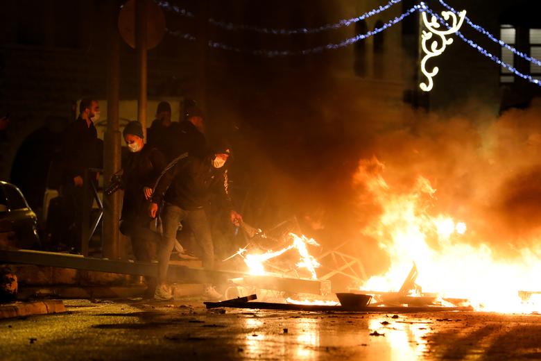 درگیری پلیس اسرائیل با فلسطینی ها