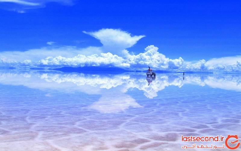 منظرههای باورنکردنی و خارق العاده در طبیعت (+عکس) زمین های مسطح نمکی، بولیوی