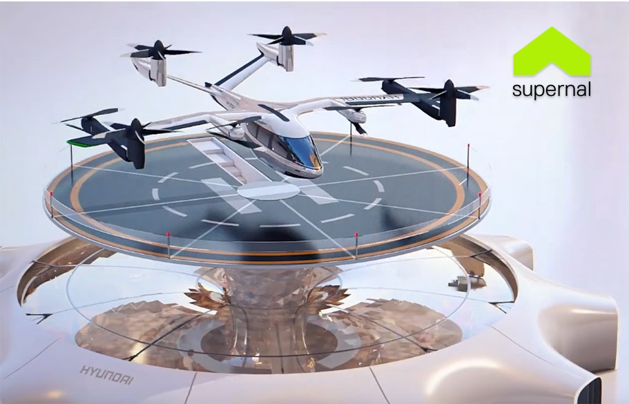 هواگرد الکتریکی باند کوتاه هیوندای می تواند تا 1000 کیلومتر سفر کند