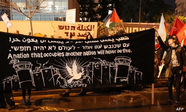 پنجمین هفته تظاهرات بزرگ علیه نتانیاهو در اسراییل (+عکس)