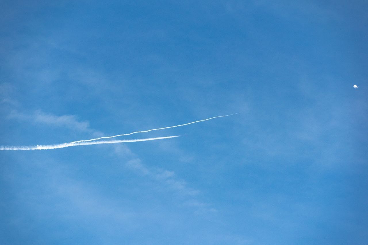 بالن چینی اولین شکار هوایی جنگنده F-22 رپتور  (عکس)