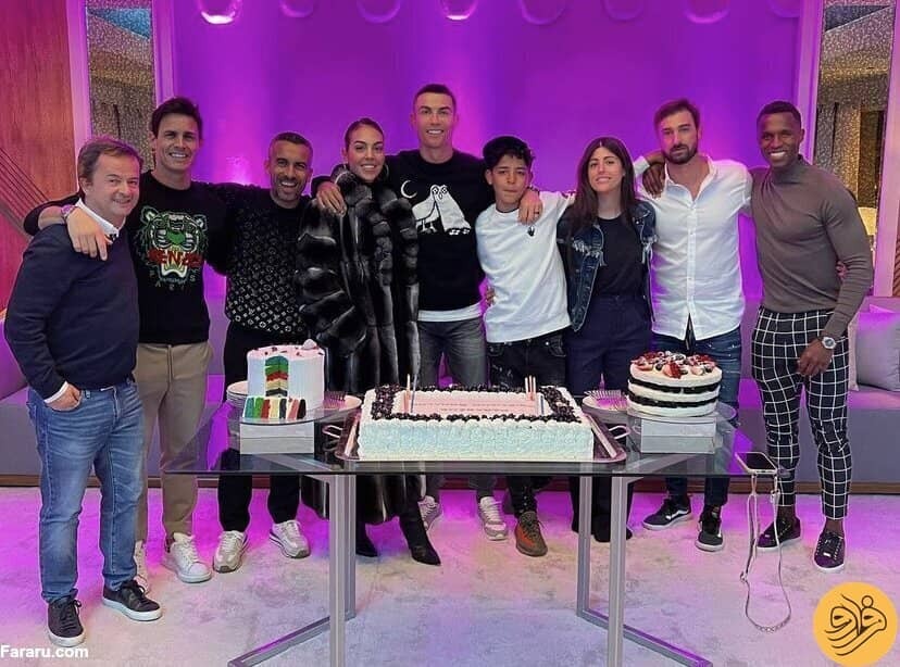 جشن تولد متفاوت گریس رونالدو در عربستان (+عکس)