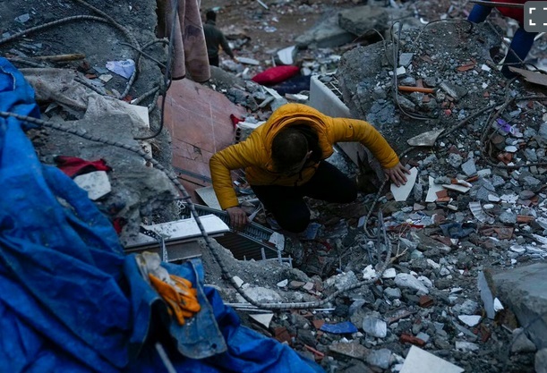 زلزله ترکیه و سوریه