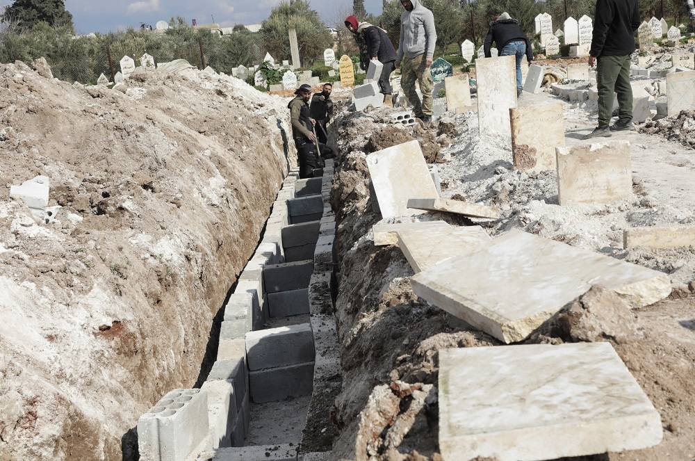 خرابی زلزله در سوریه (عکس)