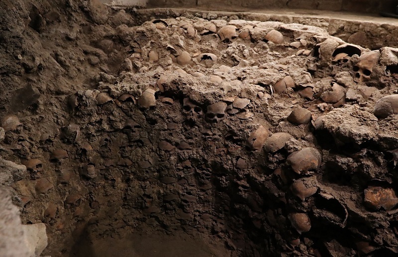 برج جمجمه‌ها؛ مخوف‌ترین اثر باستان‌شناسی در مکزیک